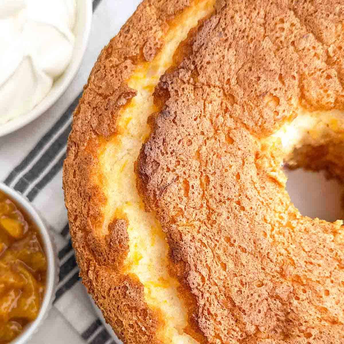 peach cake with canned peaches 16
