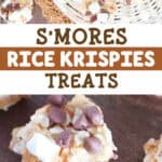 s'mores rice krispies treats