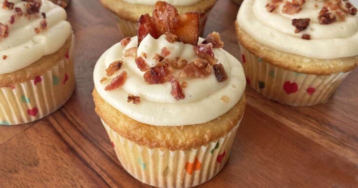 Maple Bacon Cupcakes FB
