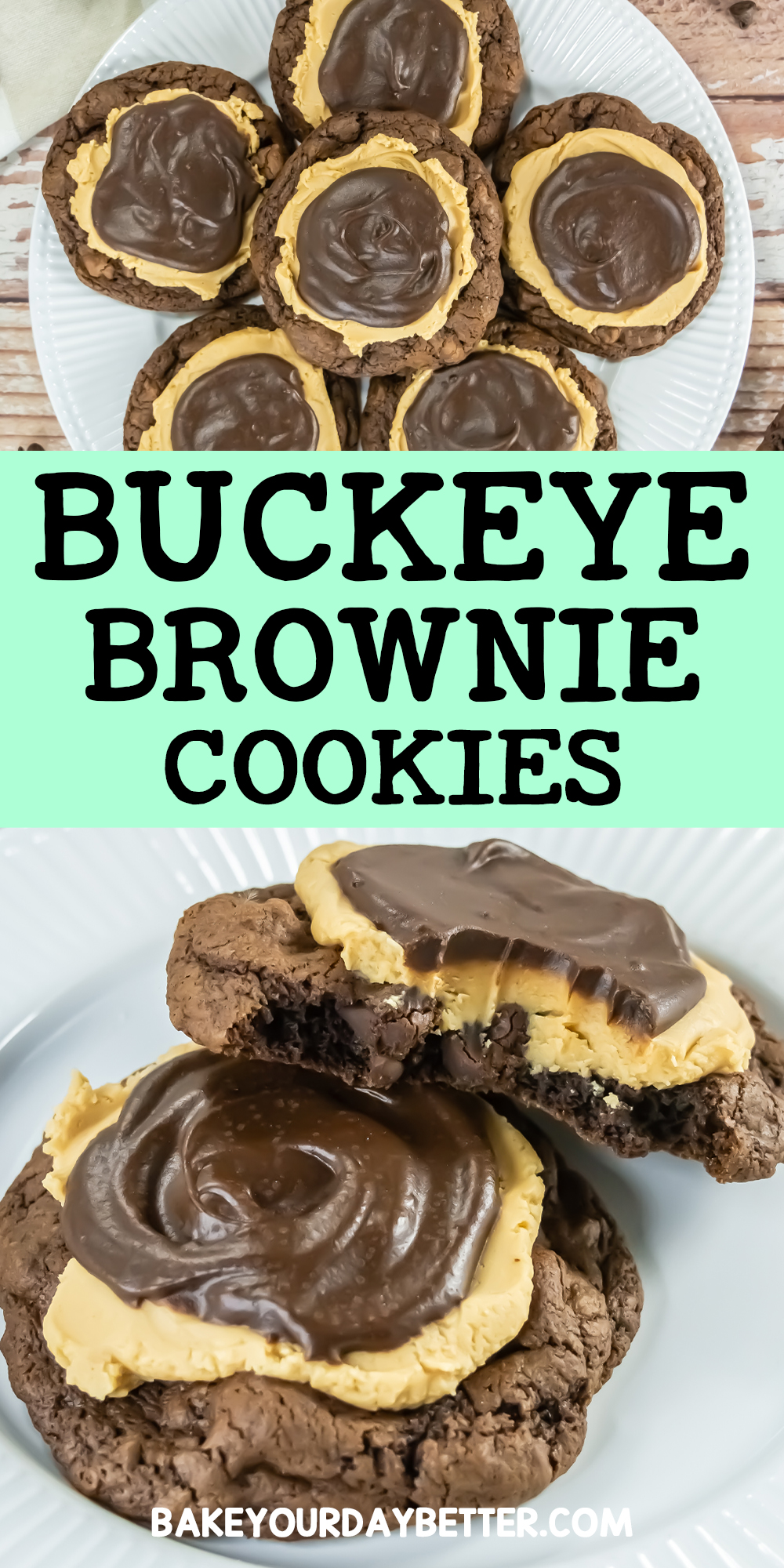 buckeye brownie cookies