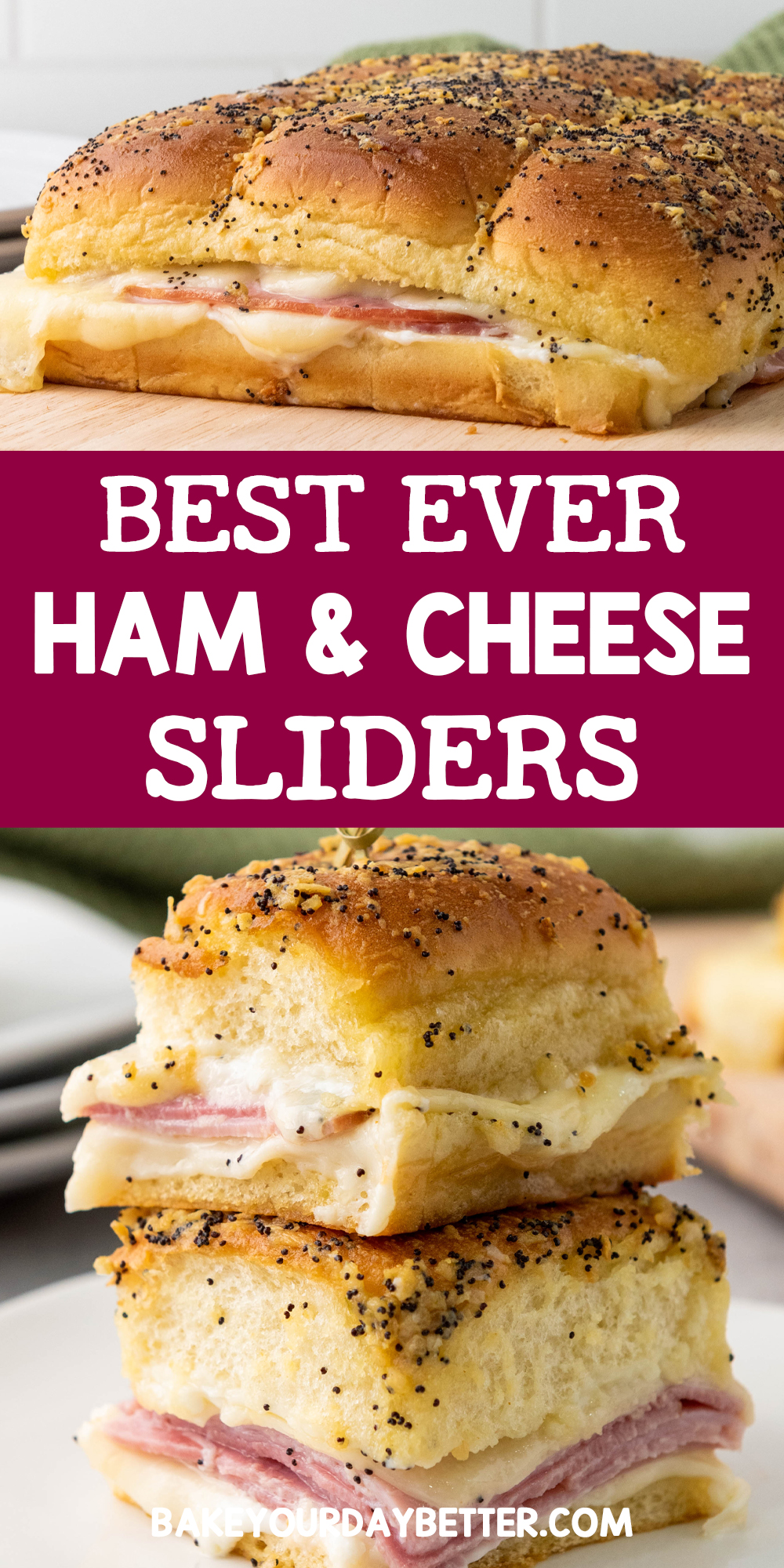 best ever ham and cheese sliders