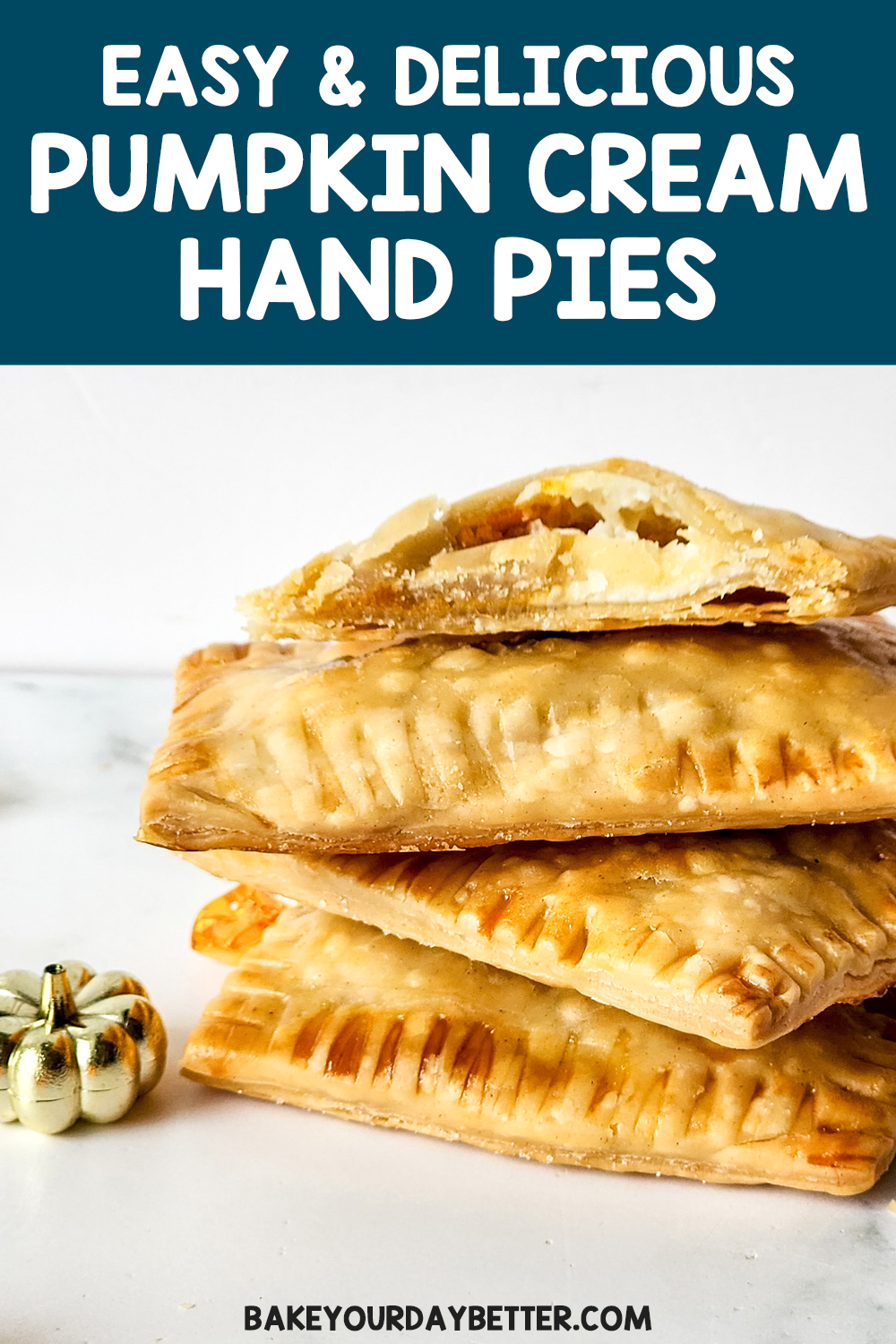 easy and delicious pumpkin cream hand pies