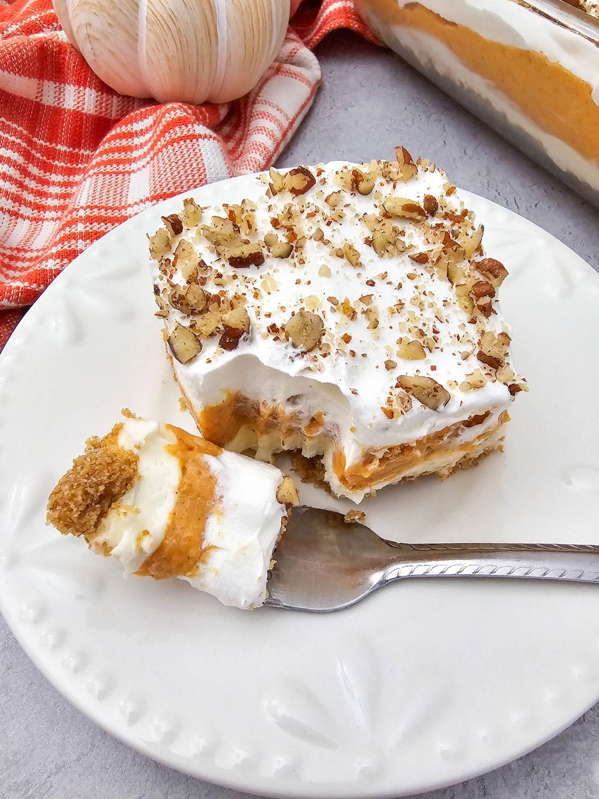easy pumpkin lush dessert