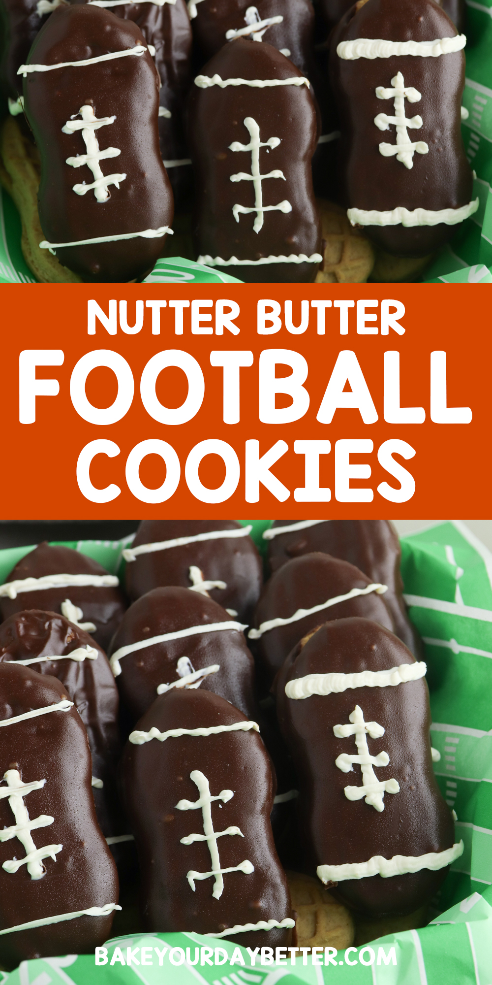 nutter butter football cookies