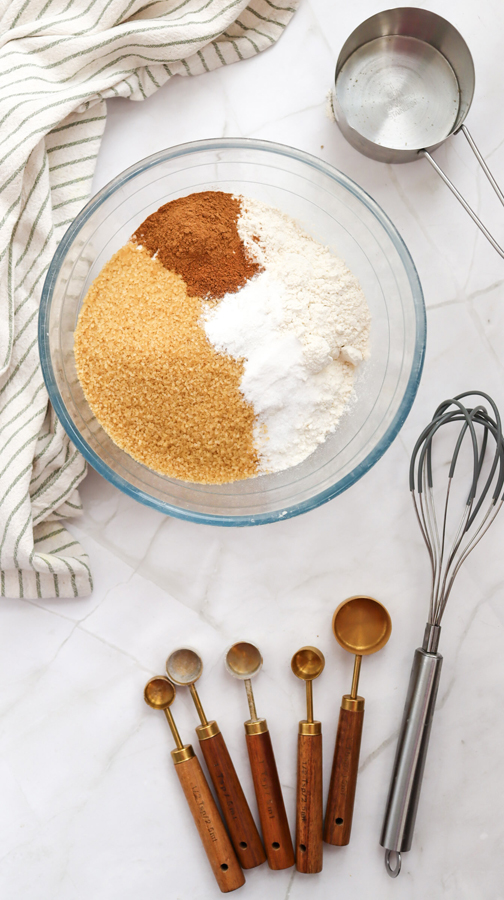 mix together the dry ingredients