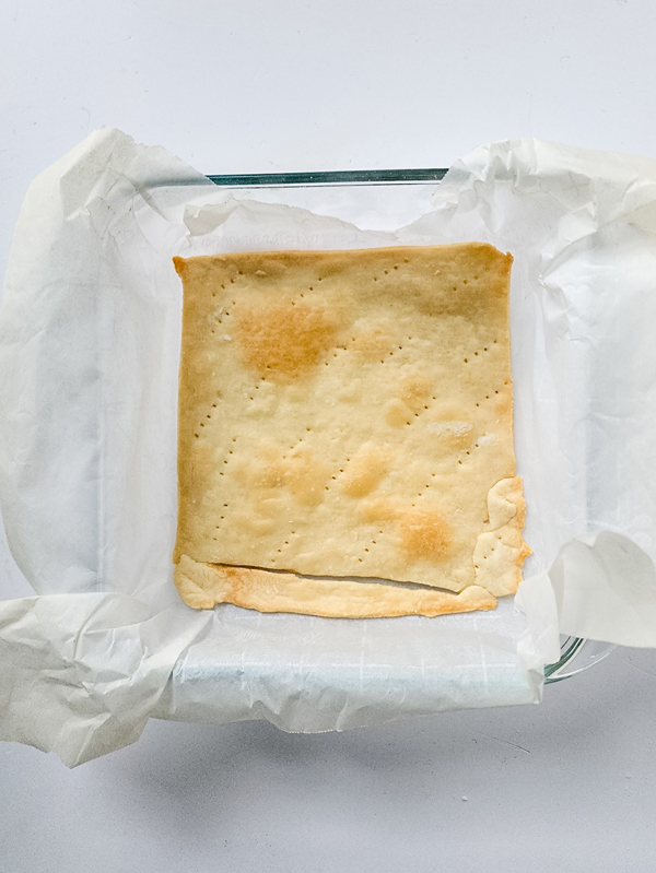 pie crust after baking