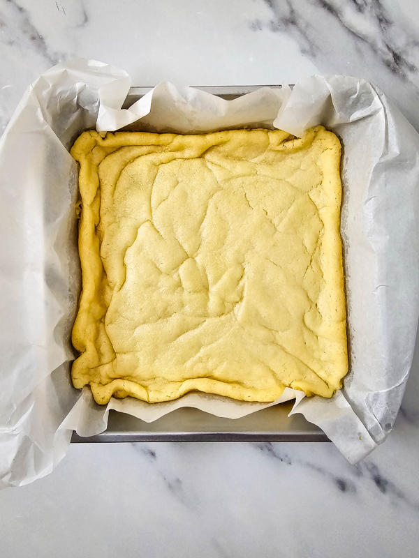 cookie dough after baking