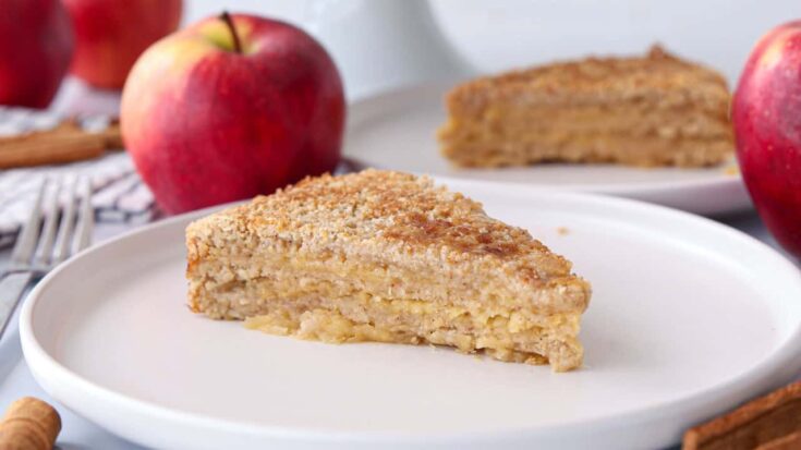 apple oatmeal cake