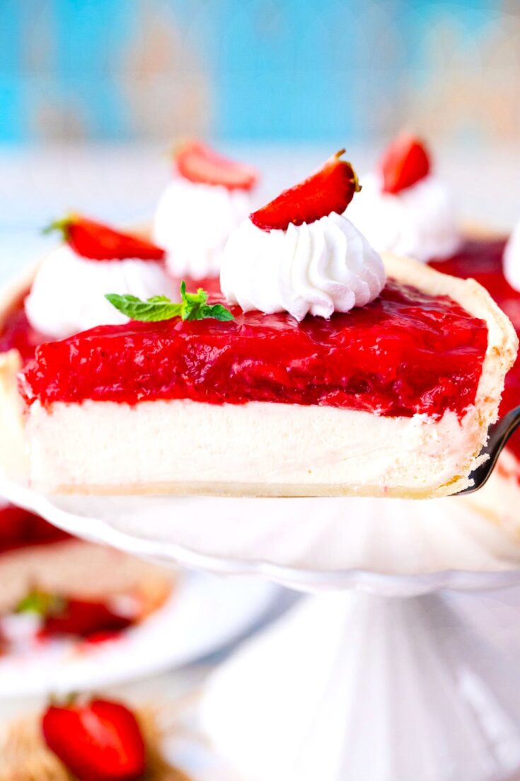 best strawberry cheesecake pie