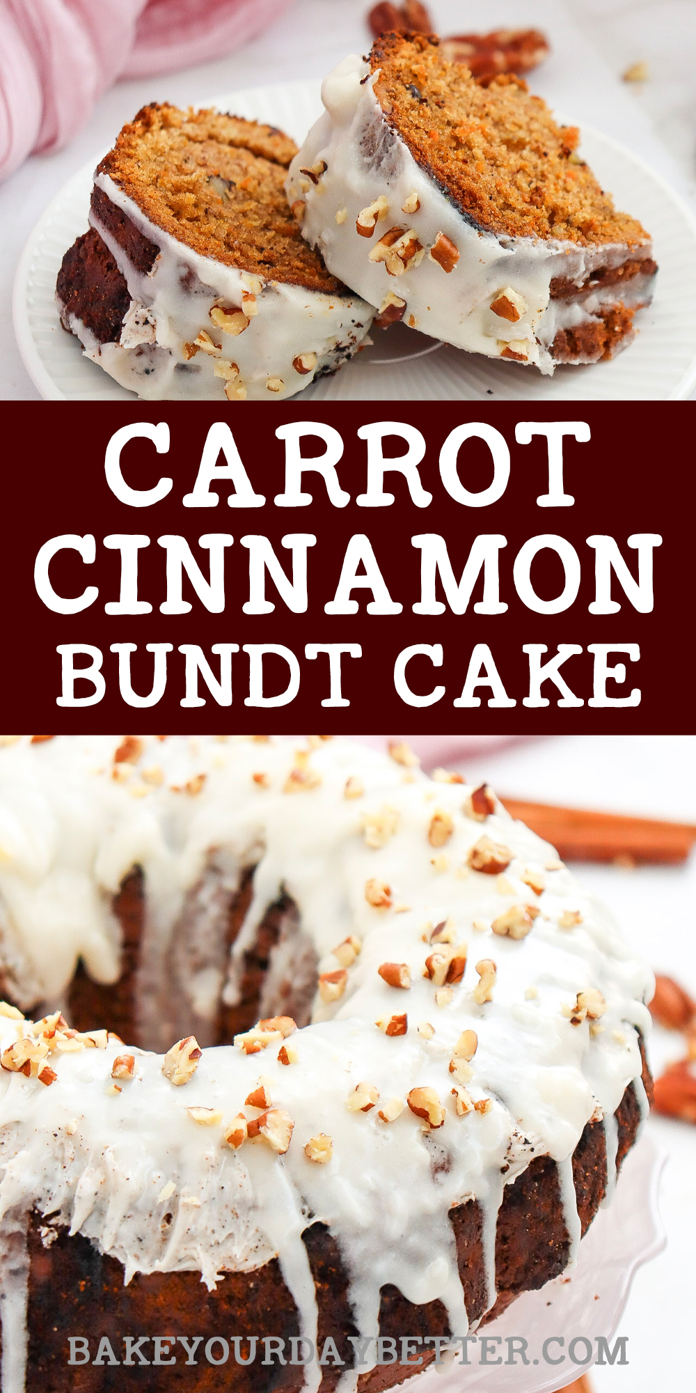 carrot cinnamon bundt cake