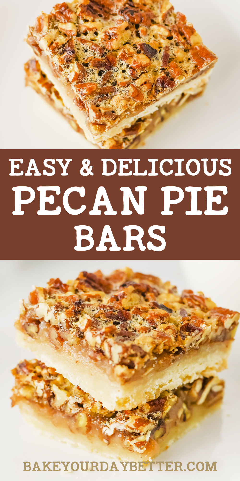 easy and delicious pecan pie bars