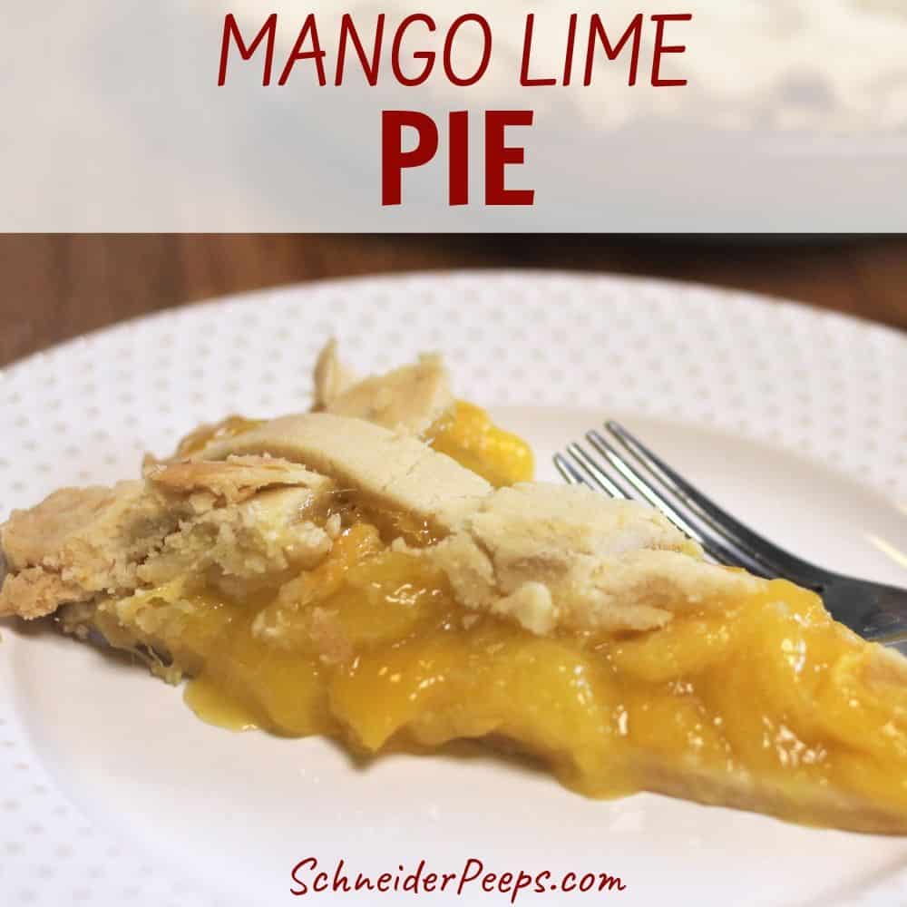 mango lime pie