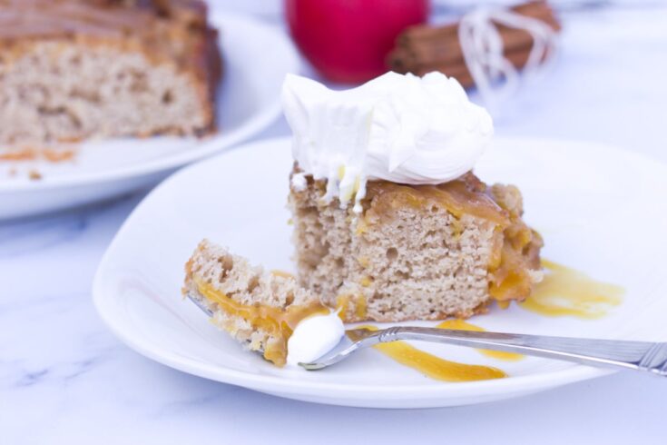 upside down apple cake apple feature
