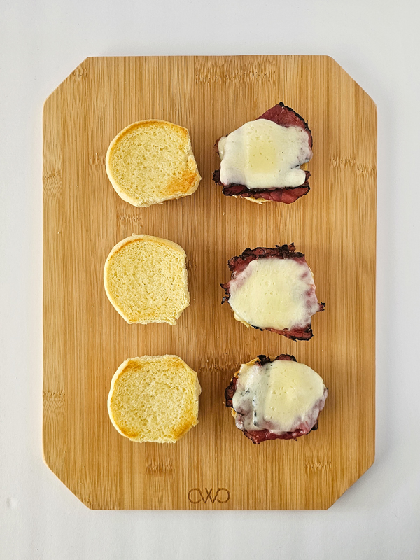 3 melt the cheese