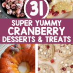 31 super yummy cranberry desserts and treats