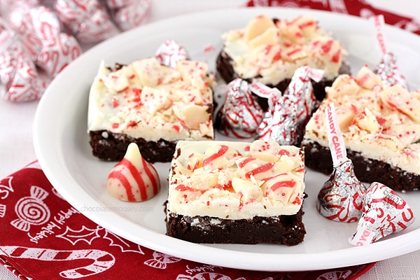 Candy Cane Kiss Brownies 8951