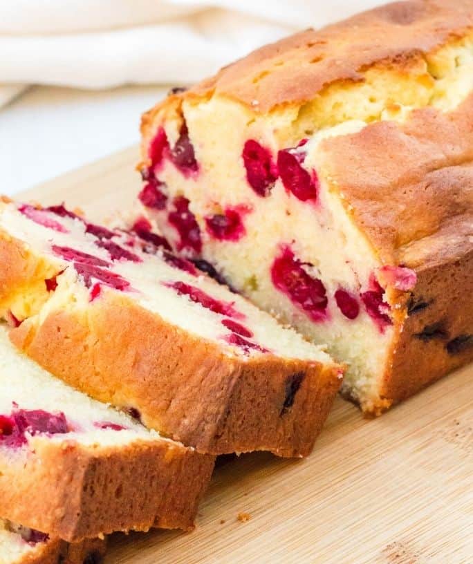 Cranberry Cream Cheese Bread FEATURE