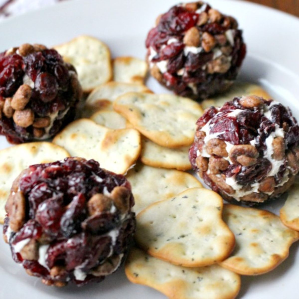 Cranberry Walnut Cream Cheese Ball