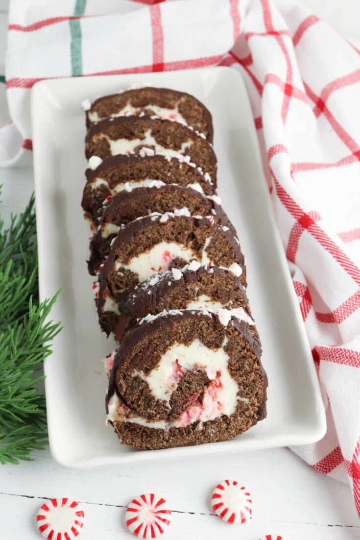 Peppermint Chocolate Swiss Roll 1 scaled 1