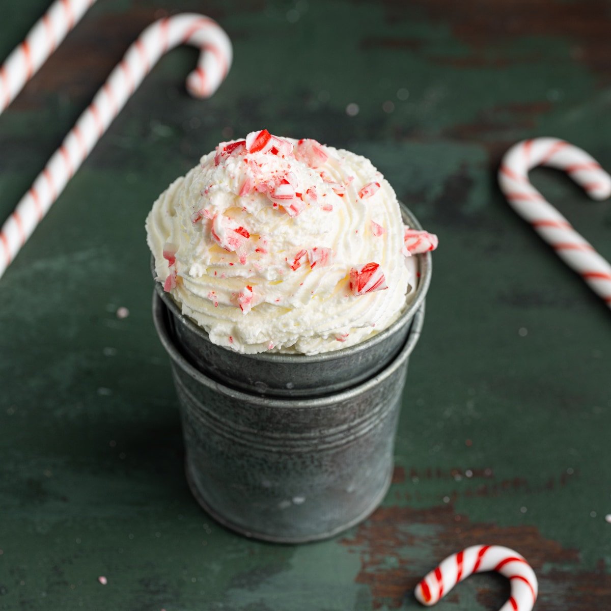 Peppermint Whipped Cream Featured Image
