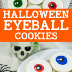 halloween eyeball cookies