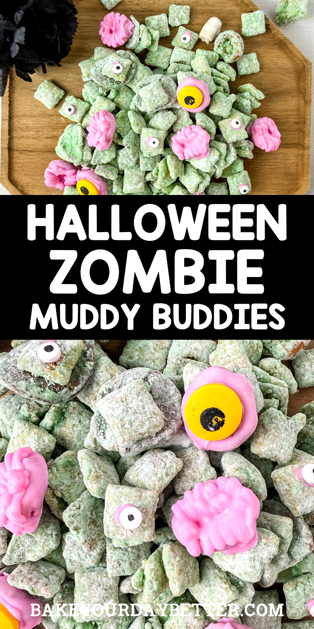 halloween zombie muddy buddies