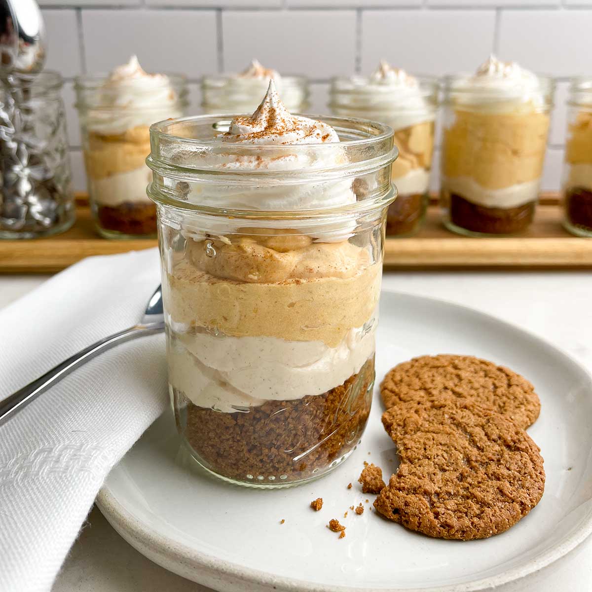 pumpkin pie in a cup 12