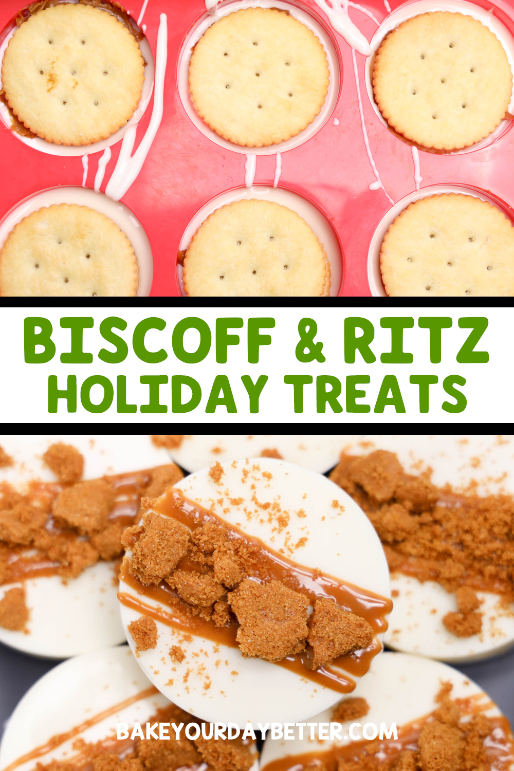 biscoff and ritz holiday treats