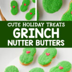 cute holiday treats grinch nutter butters
