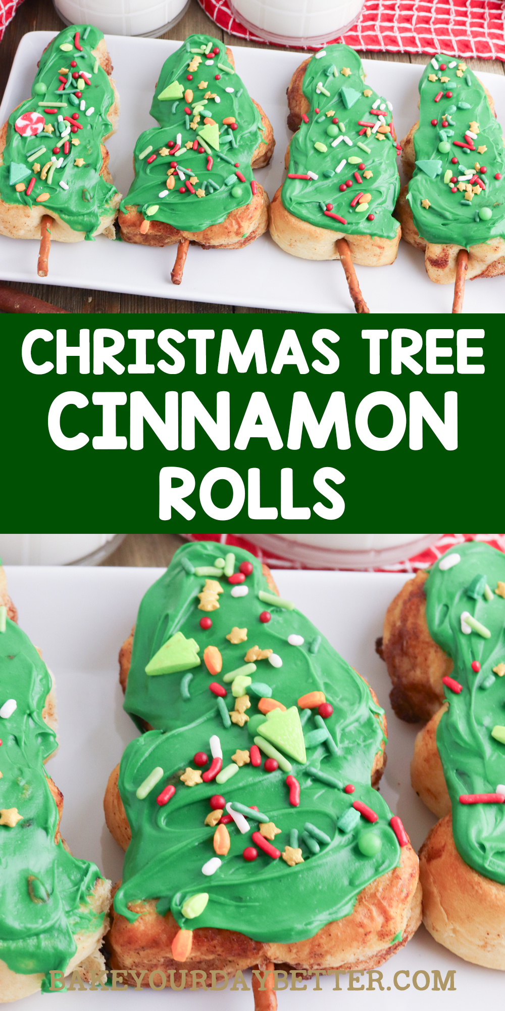 christmas tree cinnamon rolls
