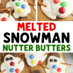 melted snowman nutter butters