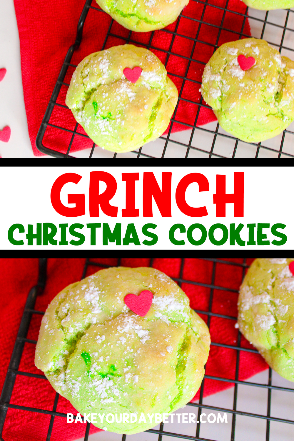 Grinch Christmas Cookies