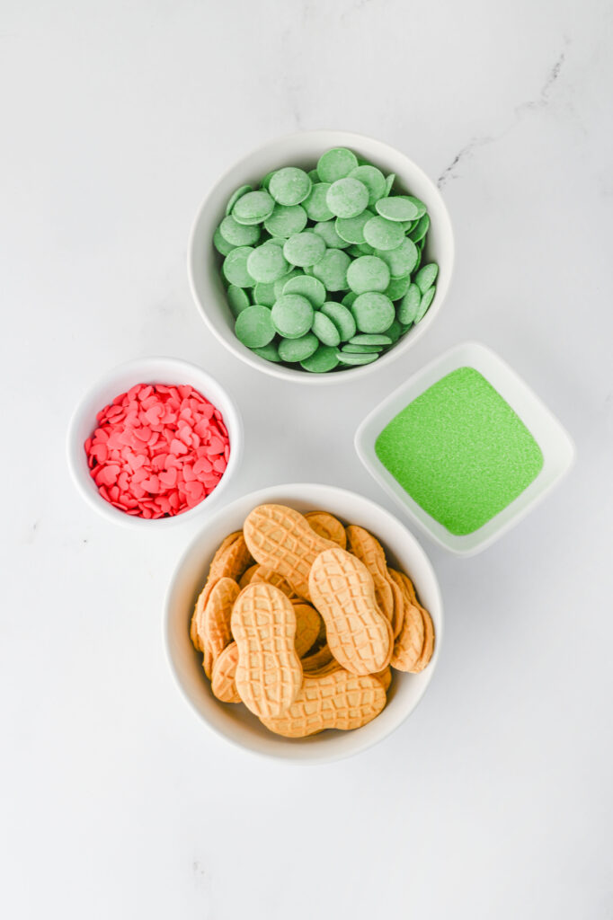 ingredients for grinch nutter butters