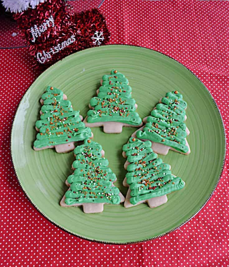 Christmas Tree Cookies 3