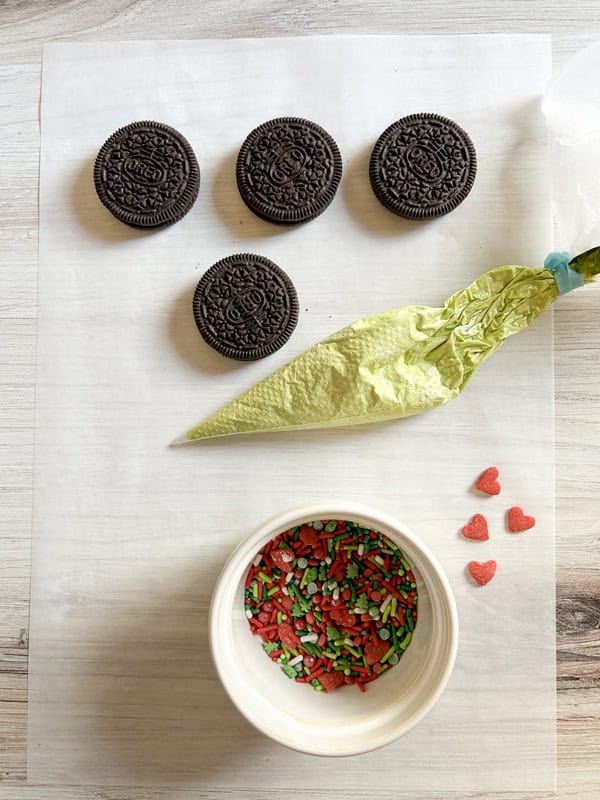 melt candy according to directions on the bag