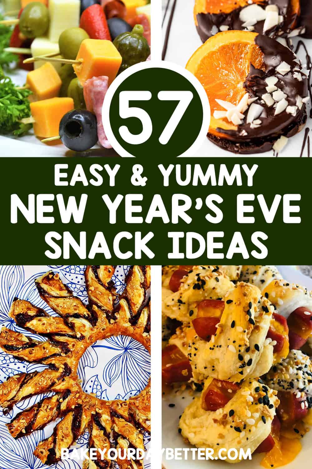 57 easy and yummy new years eve snack ideas