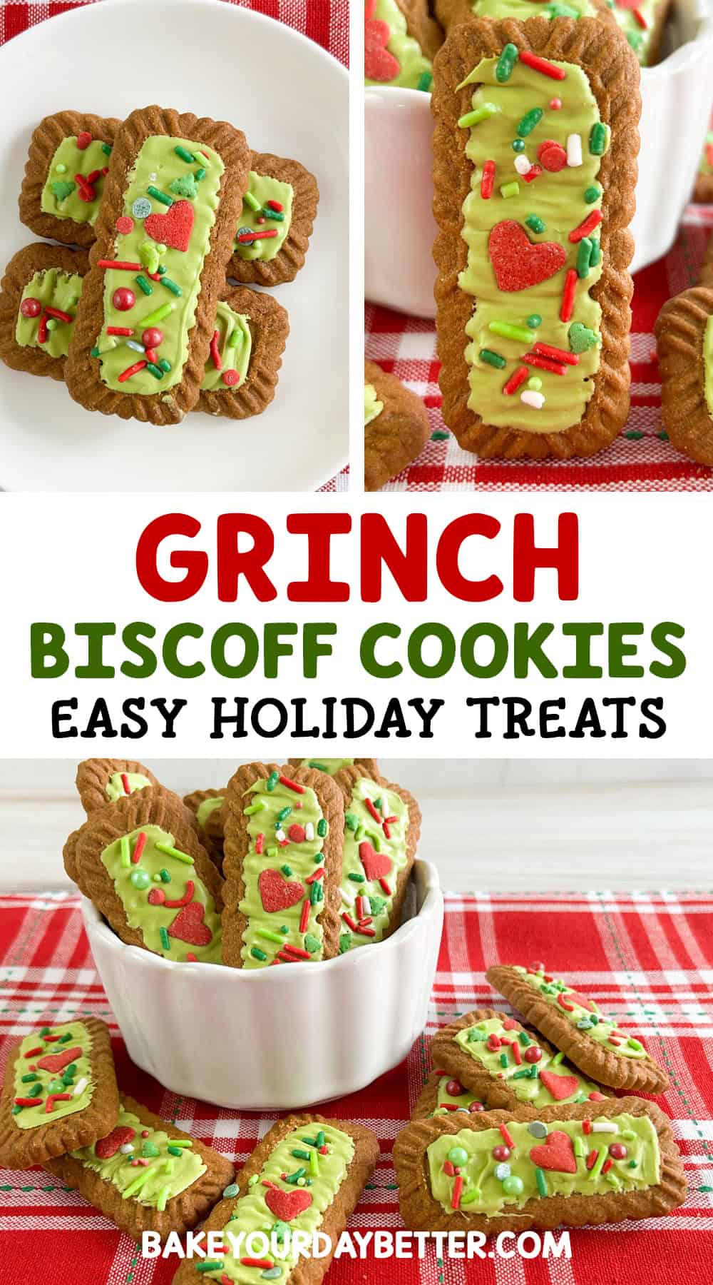 grinch biscoff cookies easy holiday treats