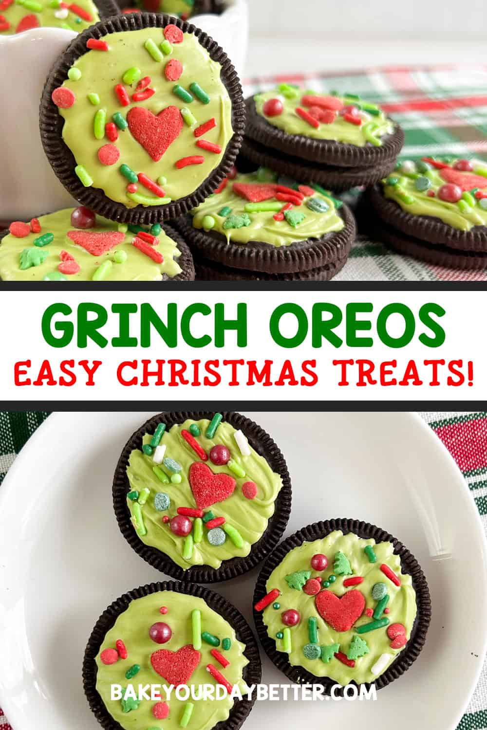 grinch oreos easy christmas treats