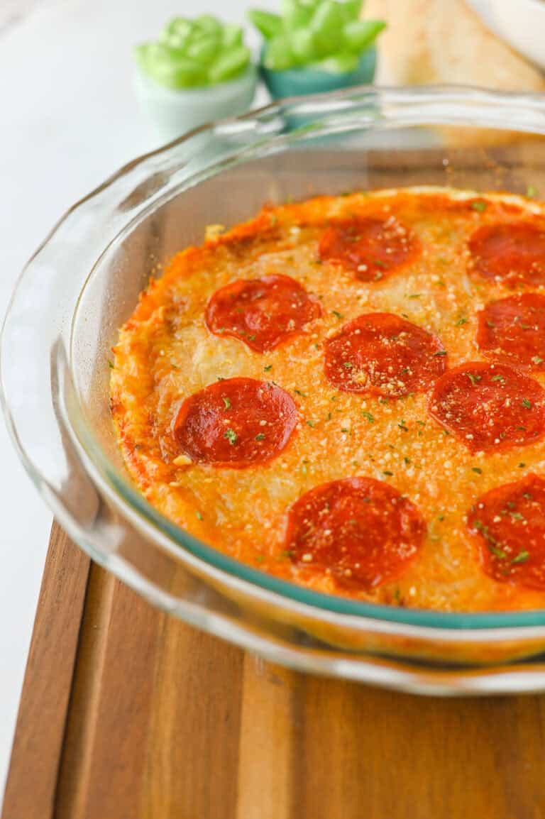 warm pepperoni pizza dip