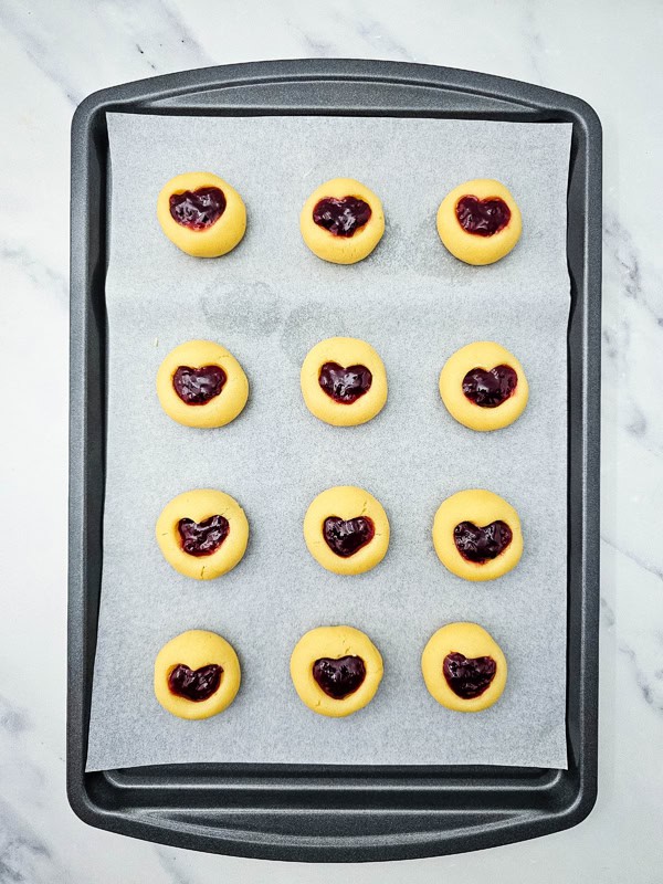 fill each heart with jam