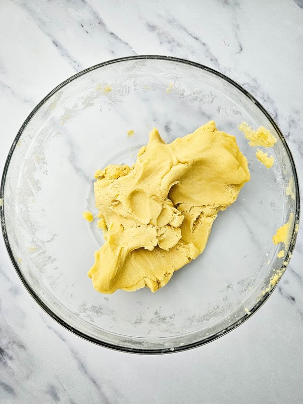 cookie dough in a bowl
