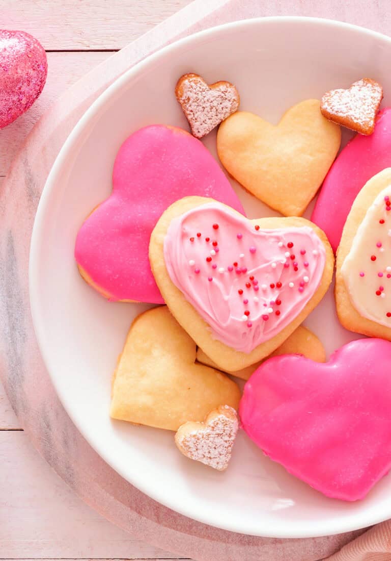 easy cute valentine's day cookies